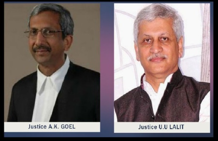 SC-ST Act- Justices Goel and Lalit